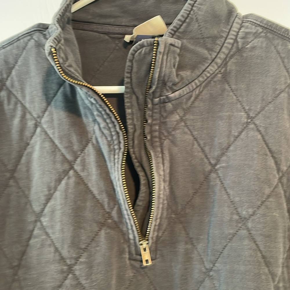 Universal Thread Quilted Half-Zip Pullover In Dar… - image 4
